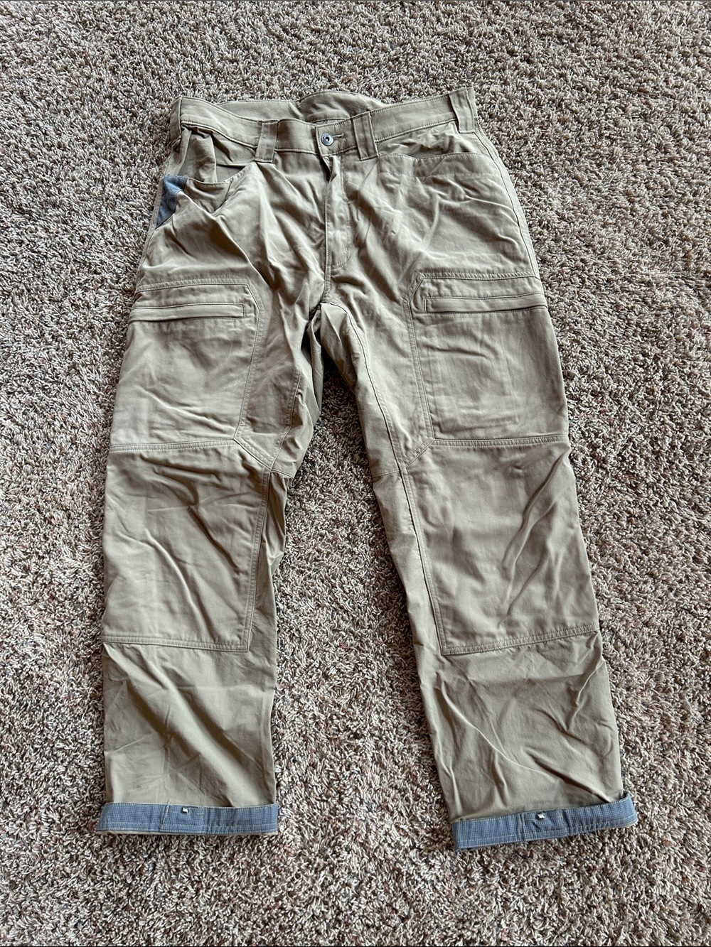 Alaskan Hardgear Men's Tactical Cargo Pants - Tan  size 36x32